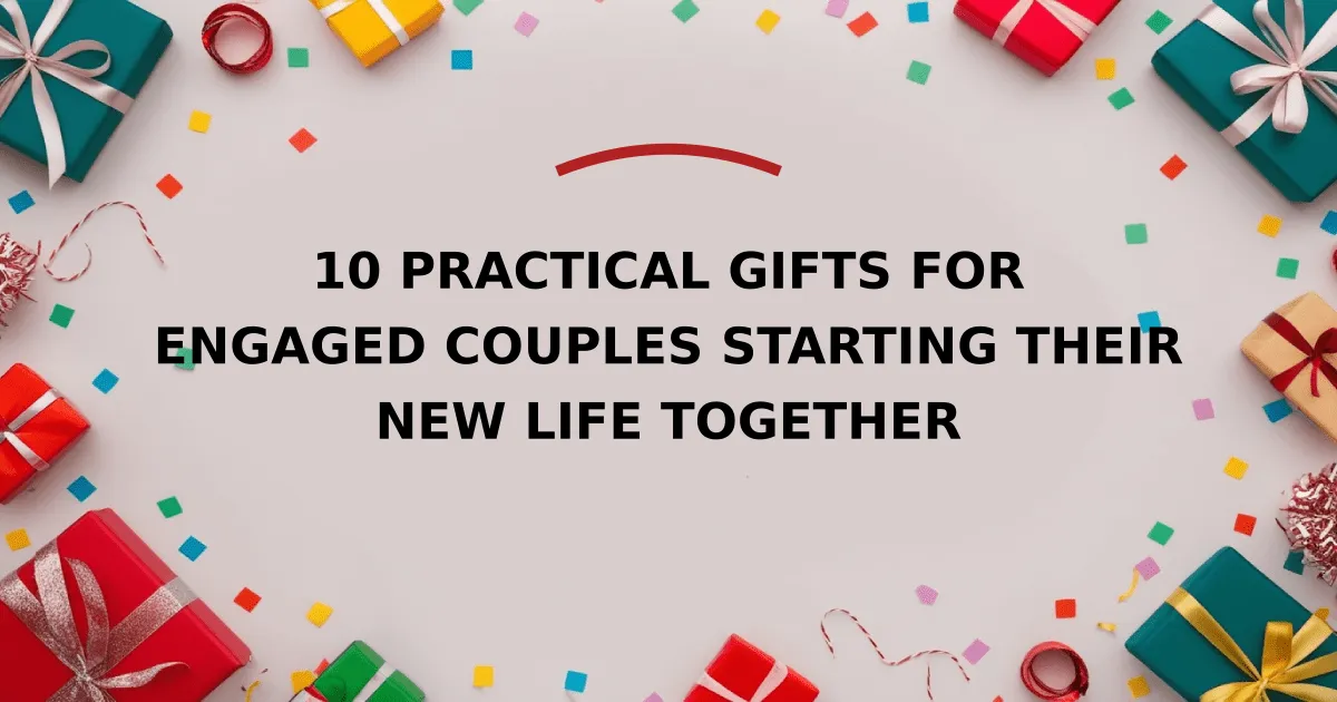 10 Practical Gifts for Engaged Couples Starting Their New Life Together